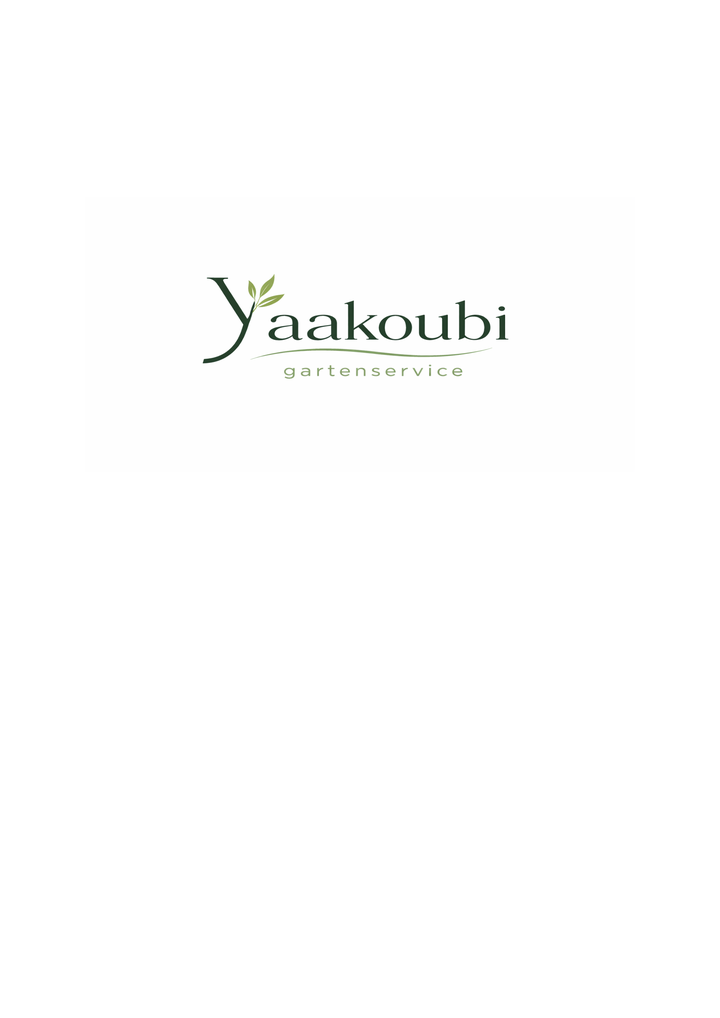 Yaakoubi Gartenservice Logo