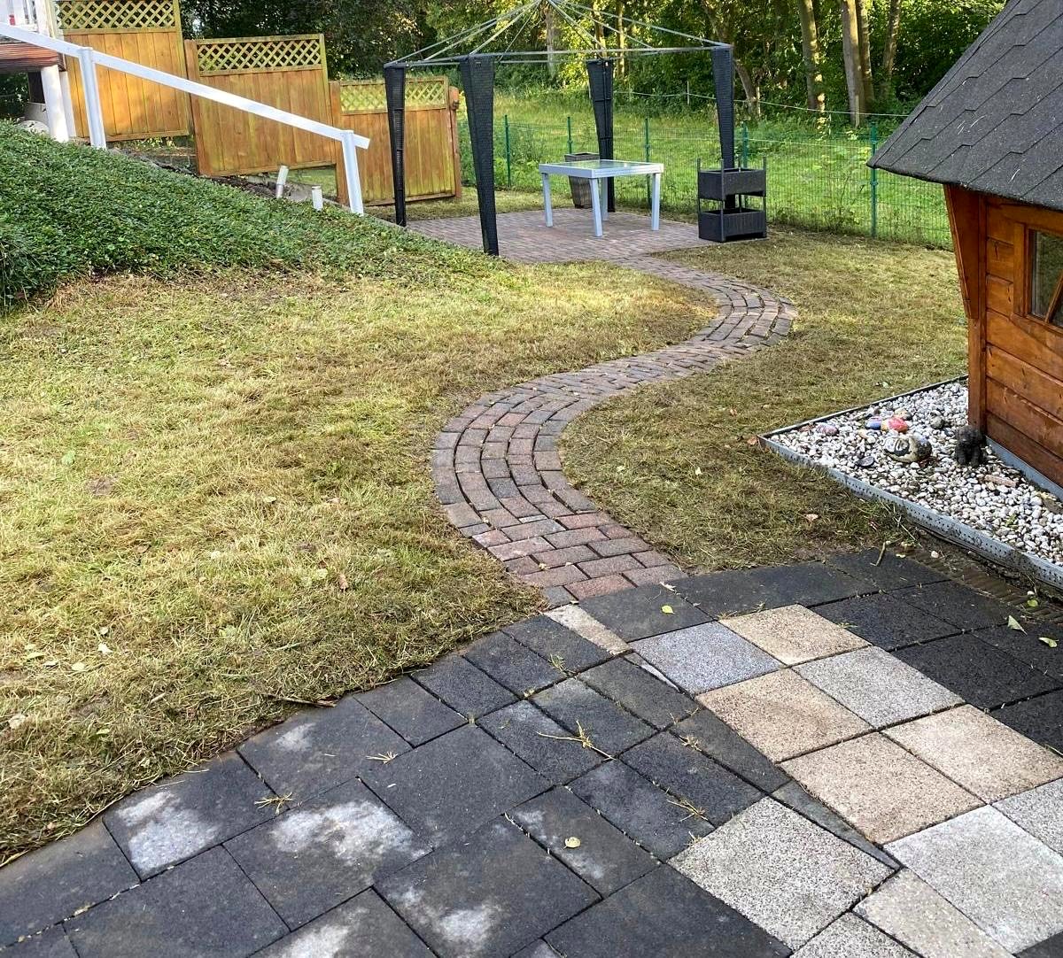 Nachher Gartenpflege